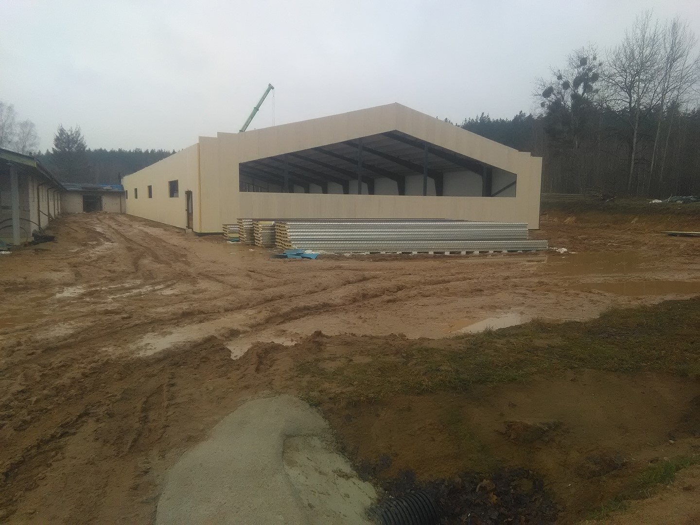 25x60x5m Žirgų maniežas www.AngaruStatyba.lt Prienų raj.